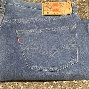 NWT Rare Vintage Levi’s 501 Button Fly Jeans (1993/4) 38X30 Made In USA